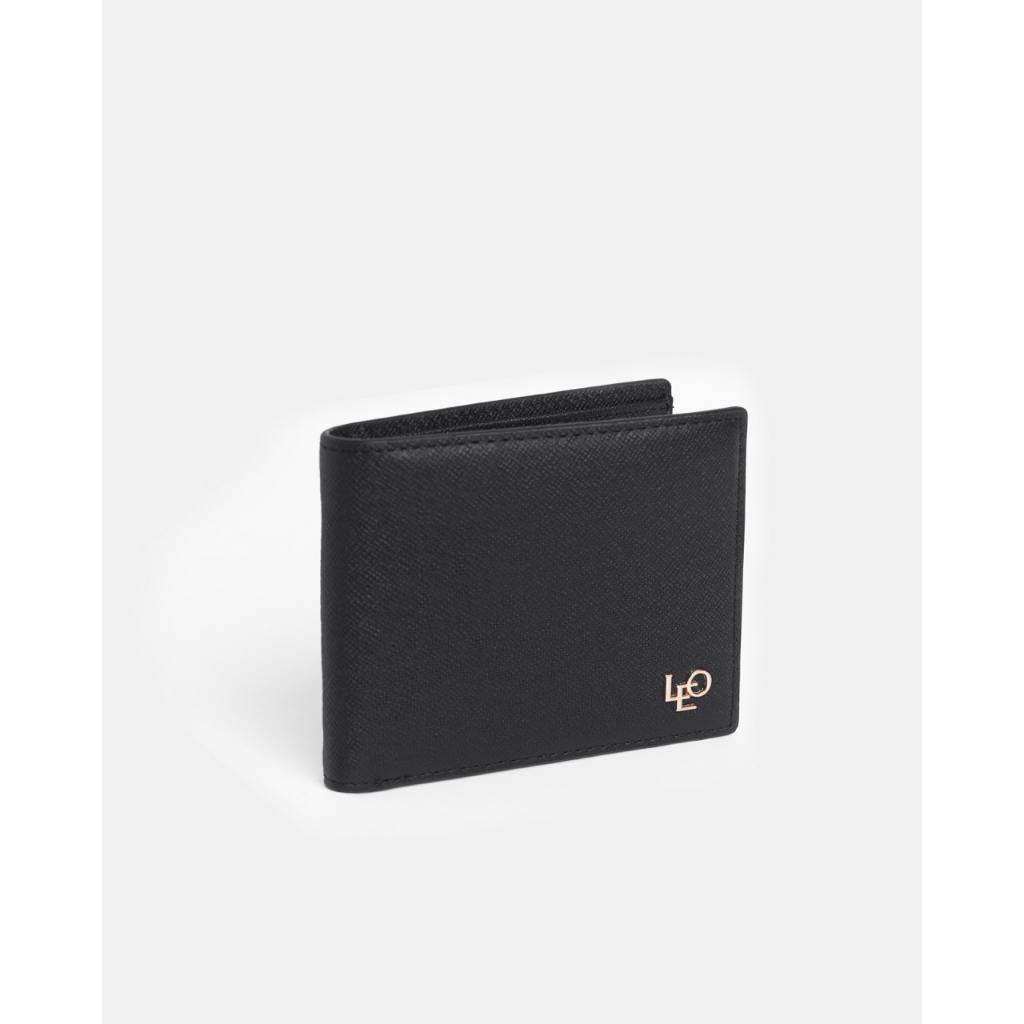 Ví Da Nam Gập Đôi Leonardo Taiga  da Nhập Khẩu Livermore Wallet