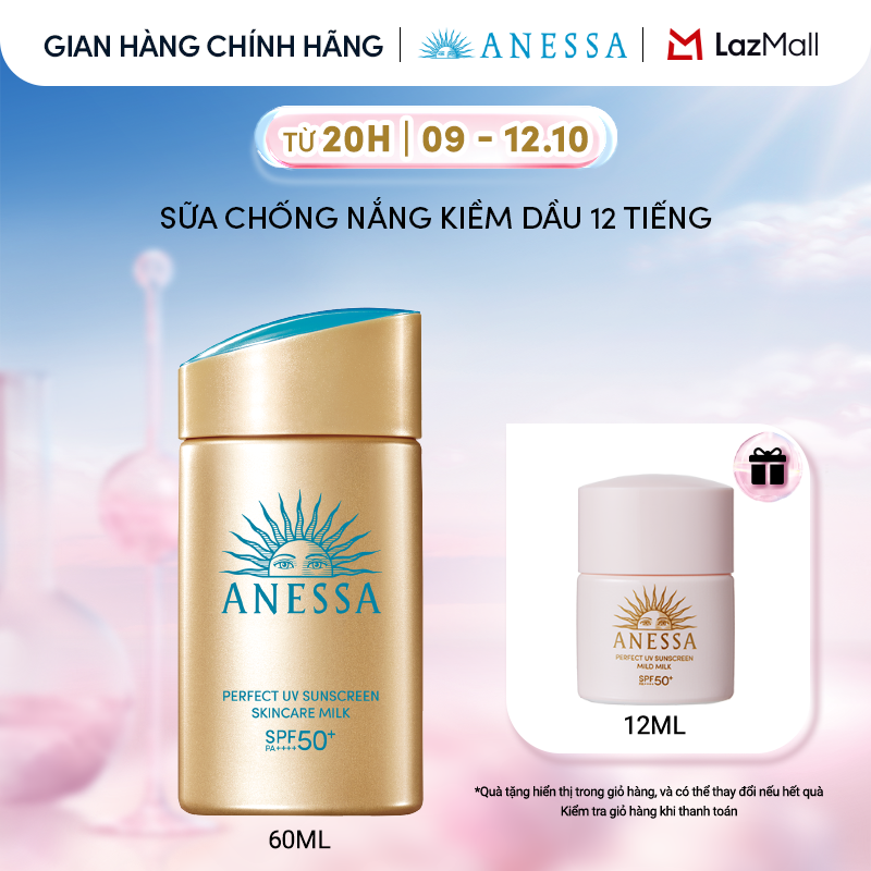Sữa chống nắng dưỡng da kiềm dầu bảo vệ hoàn hảo SPF50+ PA++++ 60ml