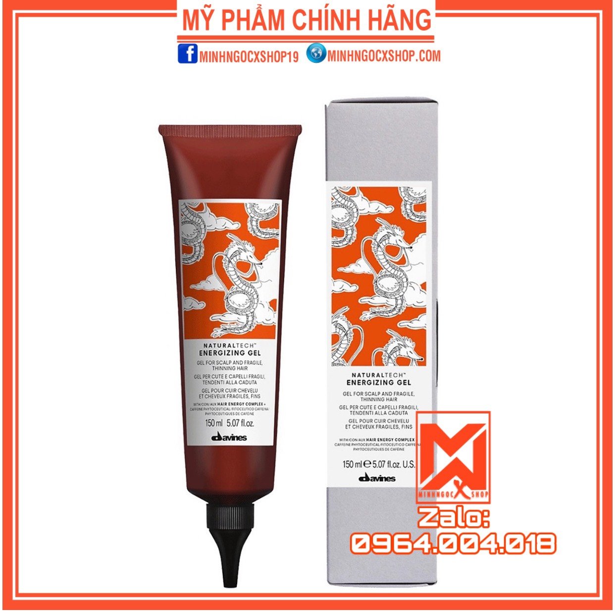 Gel Chống Rụng Tóc Davines Energizing Gel 150Ml Chính Hãng