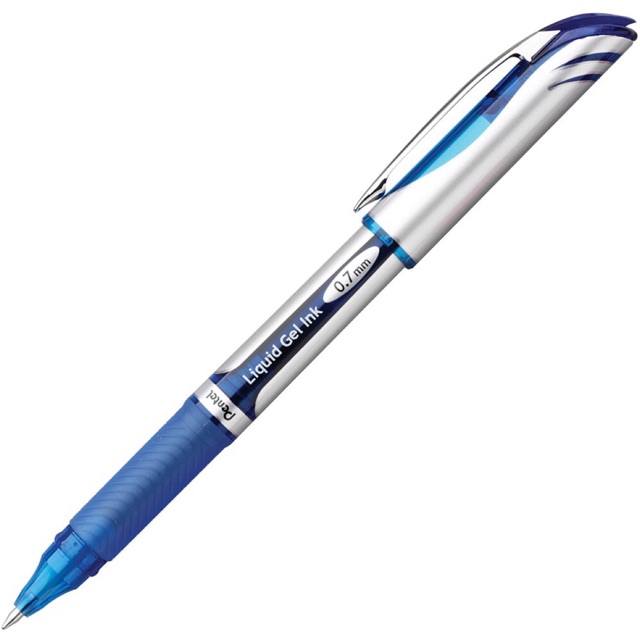 Bút ký Pentel ENERGEL viết mực nước nét 0.5mm/ 0.7mm/ 1.0 mm màu mực xanh/ đỏ/ đen