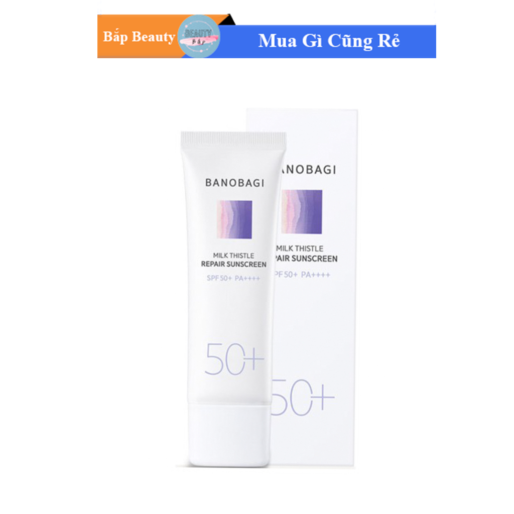 [Hcm]Kem Chống Nắng Banobagi Milk Thistle Repair Sunscreen Spf 50+ Pa++++ 50Ml