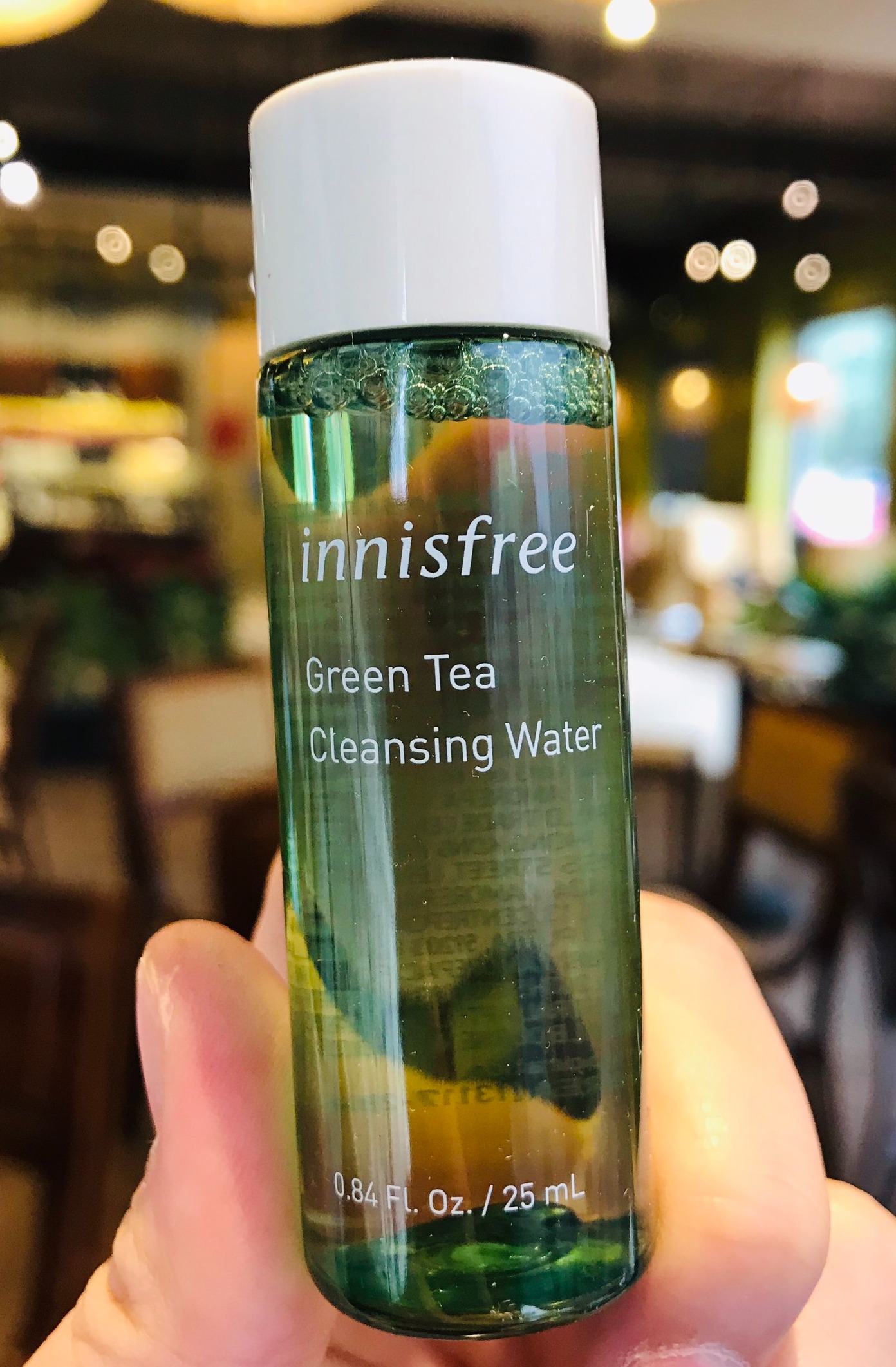 Nước Tẩy Trang Cho Da Dầu Mụn Innisfree Green Tea Cleansing Water 25Ml