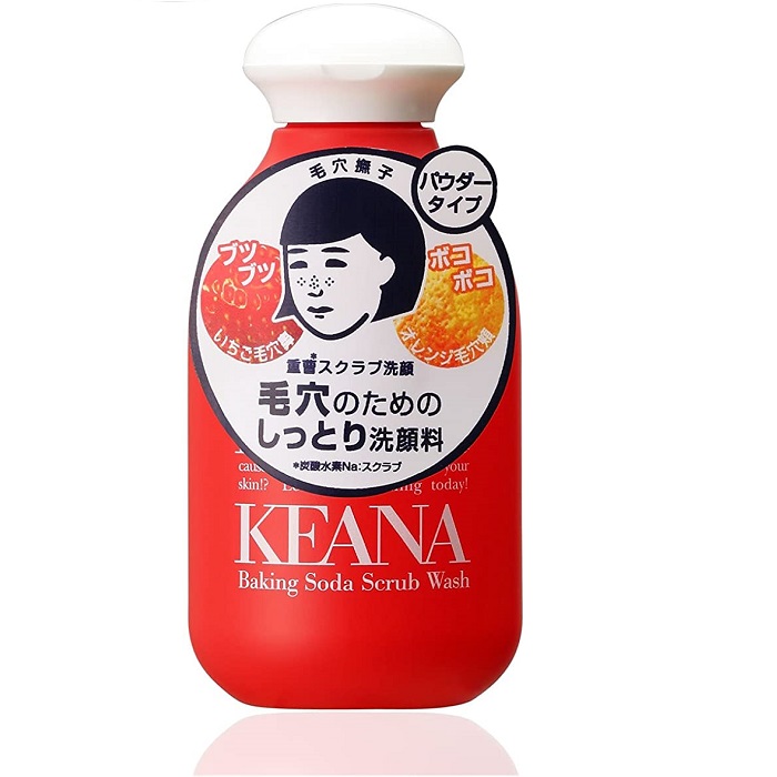 Bột Rửa Mặt Keana Baking Soda Scrub Wash Tẩy Da Chết Sạch Mụn Đầu Đen (100G)