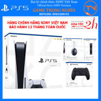 Máy PS5 Sony PlayStation 5 Standard Edition - COMBO FULL PHỤ KIỆN - hàng chính hãng Sony Việt Nam bảo hành 12 tháng
