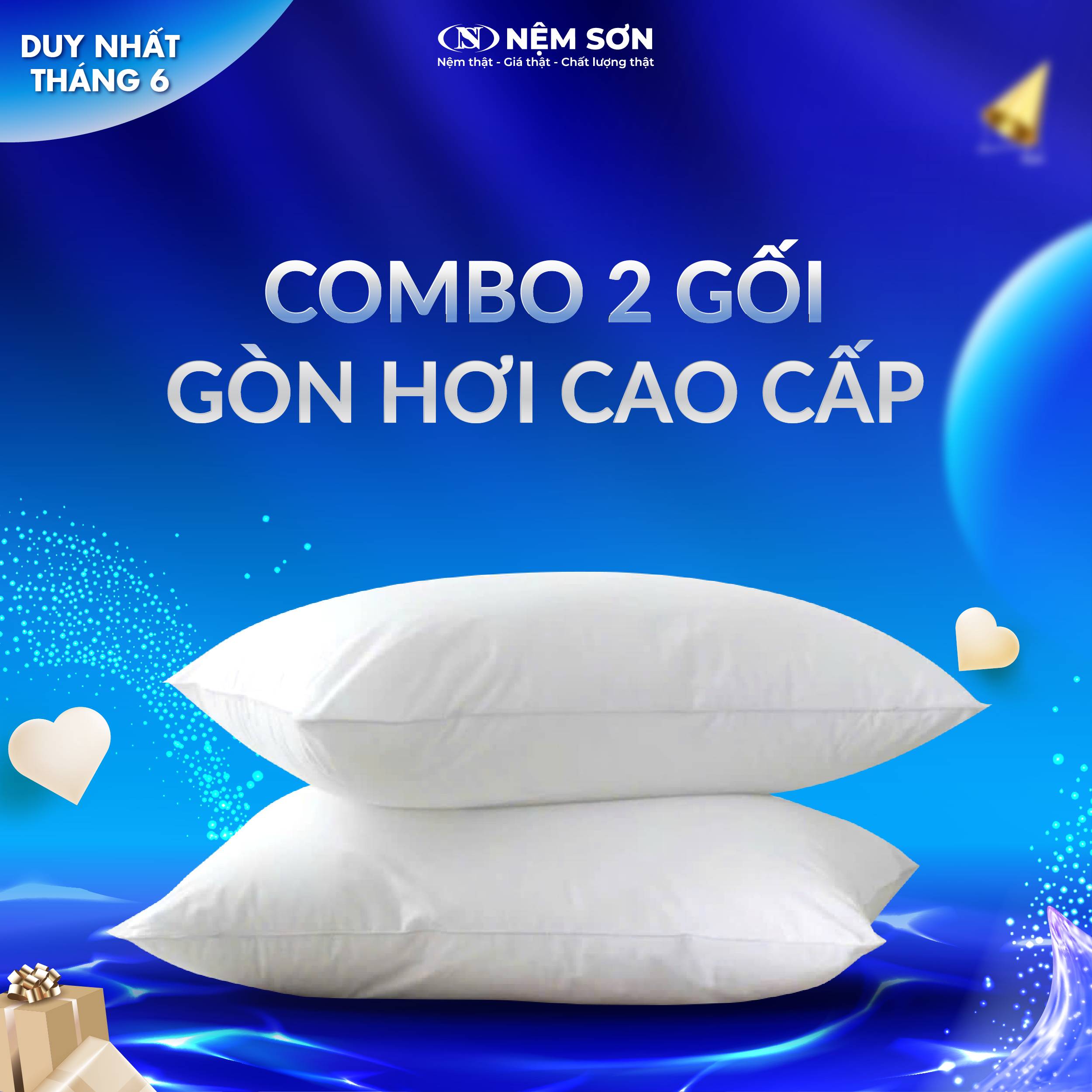[QUÀ TẶNG] COMBO 2 GỐI GÒN HƠI CAO CẤP