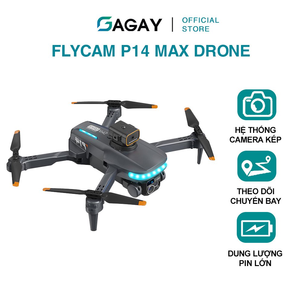 Flycam giá rẻ P14 bay ổn định nhào lộn 360  fly cam  phù hợp cho người mới tập bay gagay