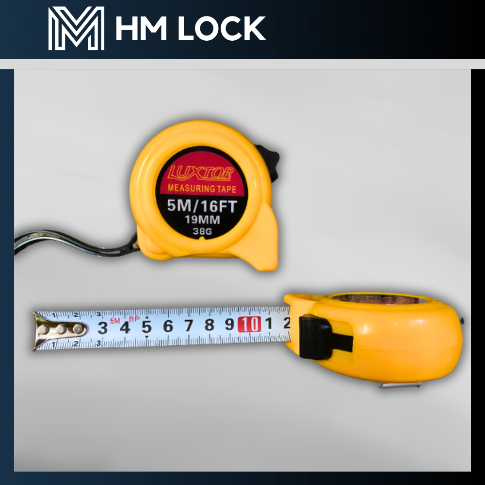 THƯỚC ĐO SẮT LUXTOP 3m 5m 7.5m 10m - BẢN MẶT SỐ VÀ BẢN LA BÀN - HÀNG CHÍNH HÃNG