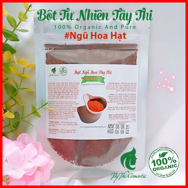 [Hcm]Ngũ Hoa Hạt Nguyên Chất Tây Thi Gói 100 Gram