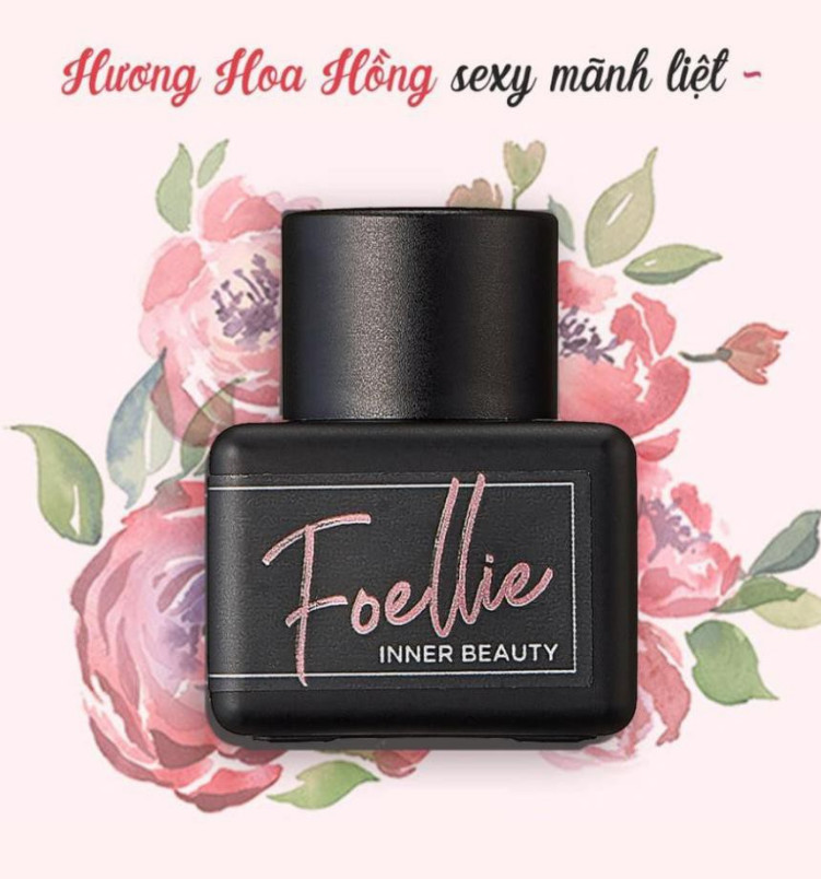 [C] Nước Hoa Vùng Kín - Màu Đen Hương Thơm Nồng Nàn Mãnh Liệt Foellie Eau De Innerb Perfume