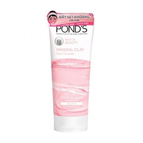 [HCM]Sữa Rửa Mặt Ponds Đất Sét Khoáng Sạch Sâu Sáng Mịn 40g