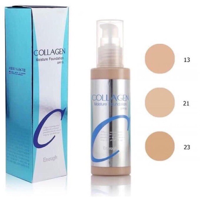 Kem Nền Collagen Moisture Enough Spf15 100Ml