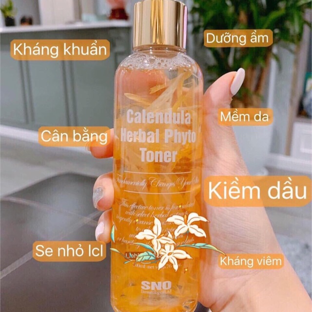 [Hàng Chuẩn Auth] Nước Hoa Hồng Calendula Herbal Phyto Sno