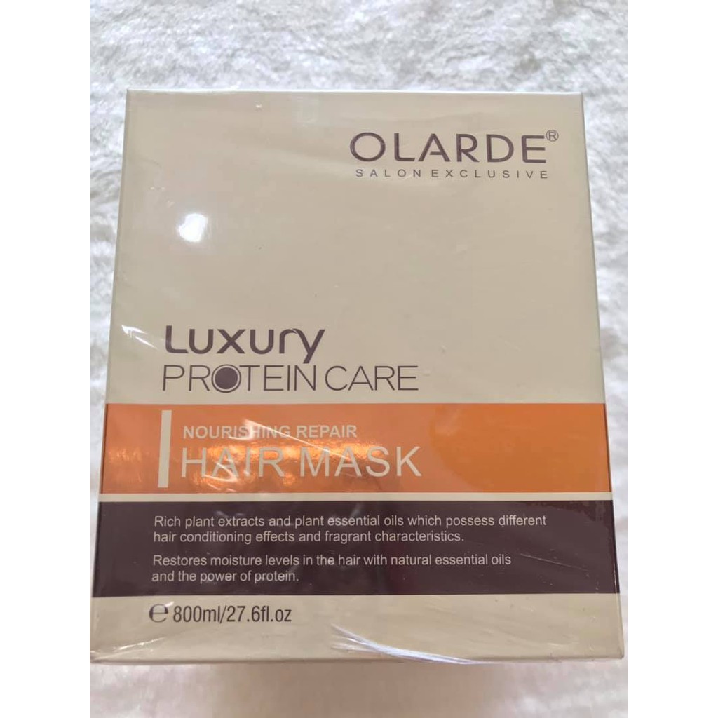 Kem Hấp Phục Hồi Luxury Protein Care Olarde 800Ml
