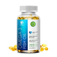 LUKAREE Dầu biển sâu Bổ sung Omega 3 1000mg Giàu EPA và DHA cho sức khỏe tim mắt não và da Cải thiện khả năng miễn dịch và kinh nguyệt Hỗ trợ khớp Hỗ trợ tim mạch
