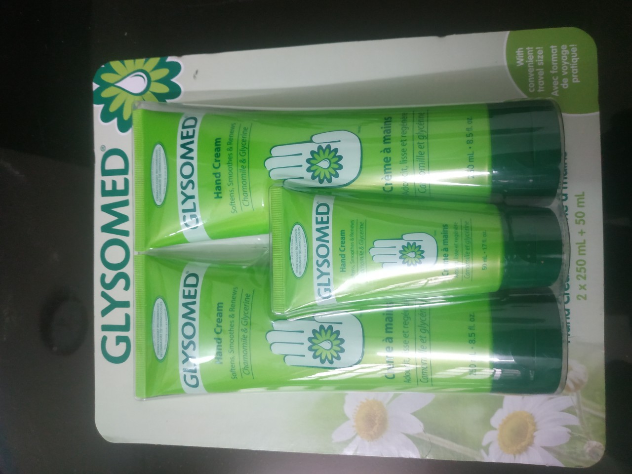 Bộ Kem Dưỡng Da Tay Glysomed Hand Cream 2X250Ml + 50Ml Canada❤️❤️❤️