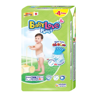 Tã Quần Baby Love Pants Mềm Mại Thoáng Khí Thấm Hút Vượt Trội Đủ Size Cho Bé Từ 6Kg Đến 30 Kg - Kho Bỉm Thanh Ngân