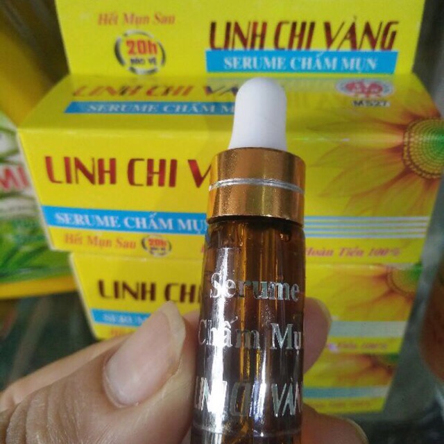 [HCM]SERUM MỤN LINH CHI VÀNG