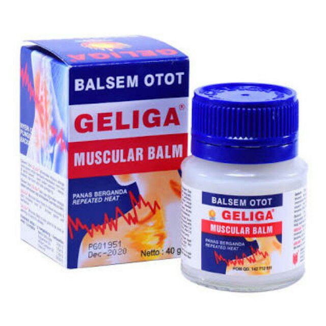 [Hcm]Dầu Nóng Cù Là Lửa Geliga 40G | Dầu Cù Là Thái Lan