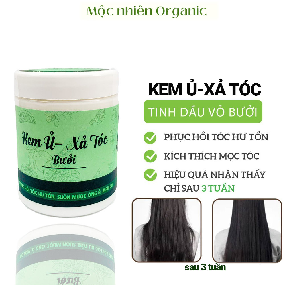 Kem Ủ Tóc Bưởi Kích Thích Mọc TócPhục Hồi Tóc Hư Tổn Từ Tinh Dầu Bưởi Nguyên Chất