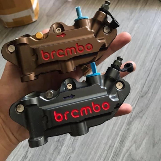 Heo dầu Brembo 4 pis mod full system gắn cho Vario/ Exciter/ Raider/ Winner/ Sonic/ Wave và nhiều dò