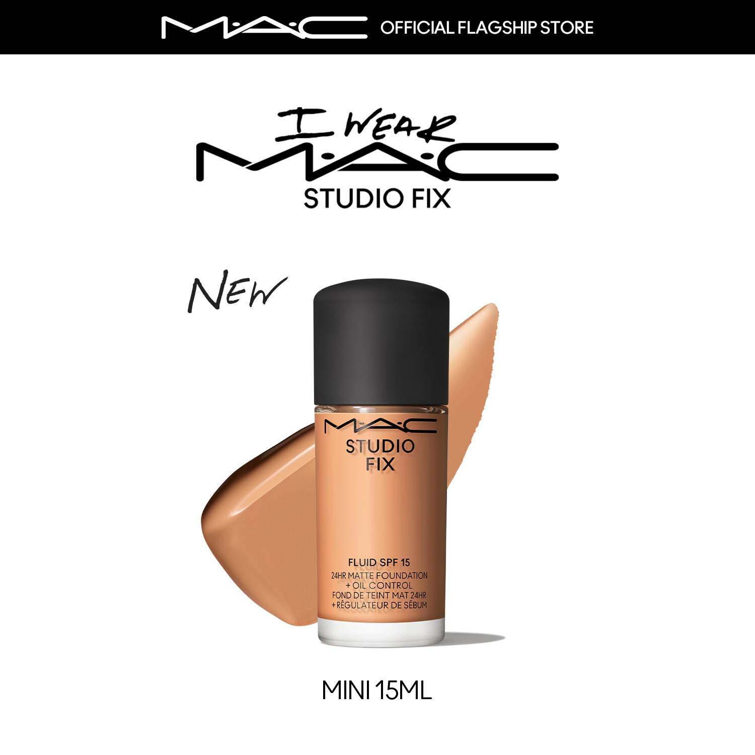 [COMBO TRẢI NGHIỆM] Combo MAC bao gồm kem nền Studio Fix mini 15ml và xịt khoáng Fix+ mini 30ml