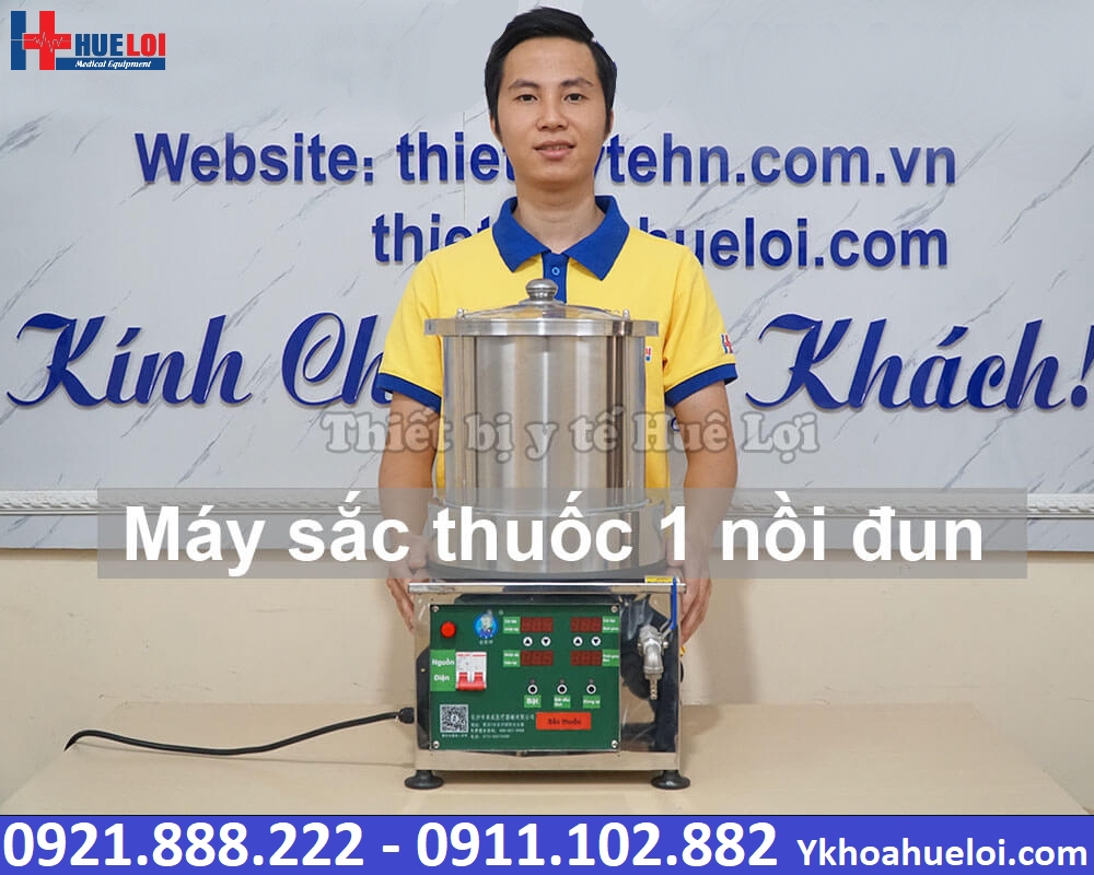 Máy Sắc Thuốc Tự Động Mini Loại 1 Nồi Đun