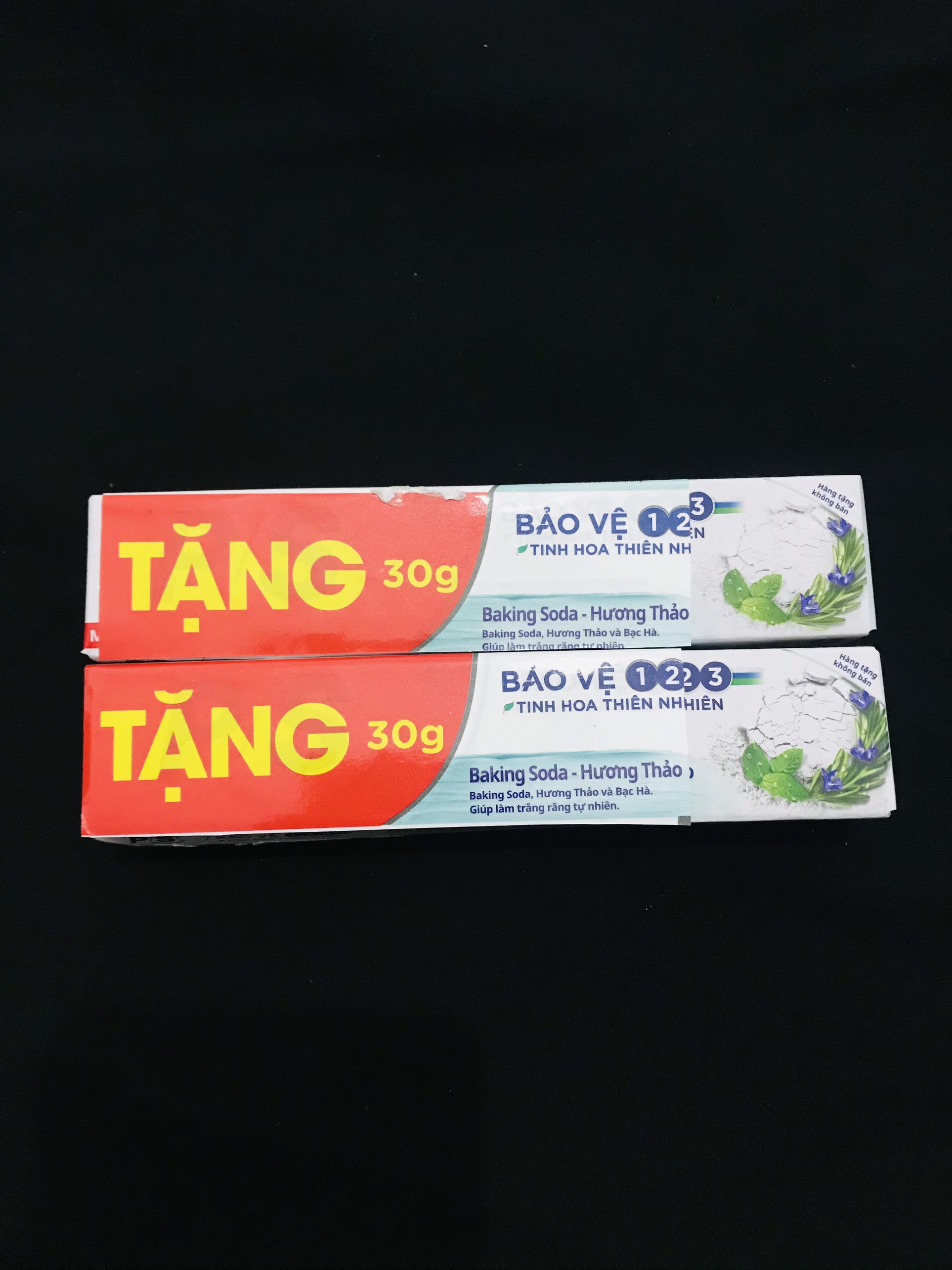 Combo 10 Tuýp Kem Đánh Răng Ps Baking Soda Hương Thảo Loại 30G/Tuýp