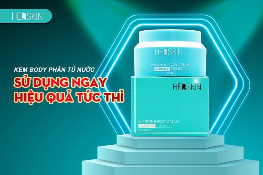 Kem Body Phân Tử Nước Heskin