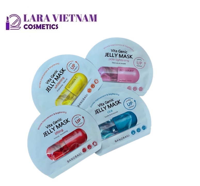 [HCM]Mặt Nạ Vita Genic BANOBAGI JELLY MASK Mẫu 30ml mới 2020