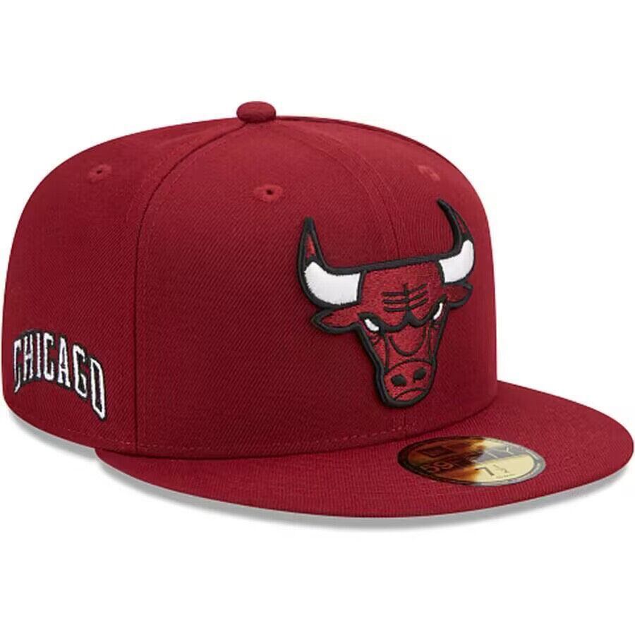 Top Sale Basketball Cap New Era Black NBA Team Chicago Bulls Cap MLB Baseball hat nón snapback nam m