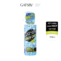 GATSBY Xịt lạnh làm mát cơ thể Body Water