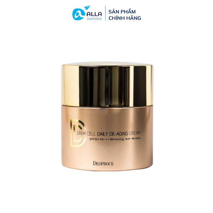 [HCM]Kem Nền Đa Chức Năng Che Phủ Cao Chống Nắng Chống Lão Hóa DEOPROCE Stem Cell Daily De-Aging DD Cream 40g