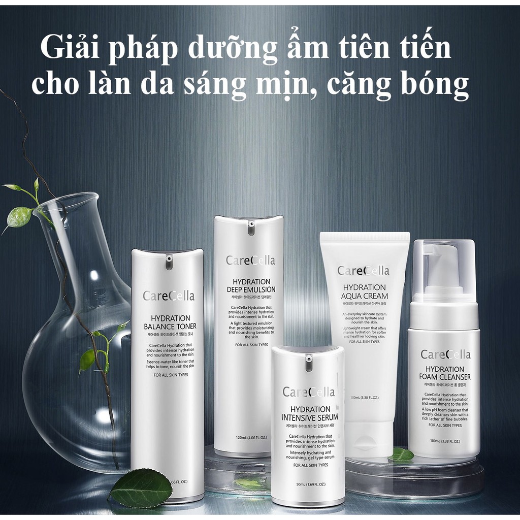 Bộ sản phẩm chăm sóc da cơ bản CareCella Hydration / CareCella Hydration Basic Set