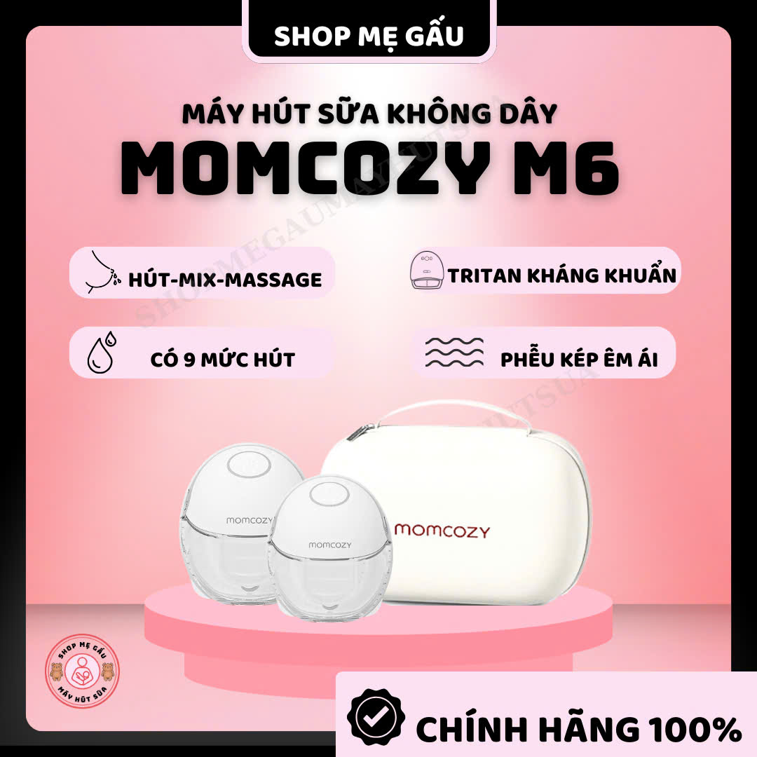 Máy hút sữa Momcozy M6 chính hãng (máy đôi)