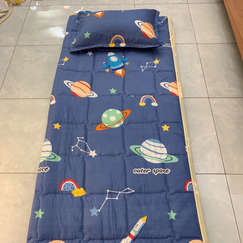 Nệm ngủ văn phòng Đệm du lịch tiện lợi size 90x190cm gấp gọn tiện lợi đa năng