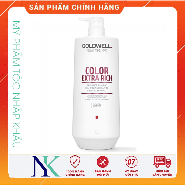 [Hcm]Dầu Gội Siêu Dưỡng Màu Goldwell Dualsenses Color Extra 1000Ml