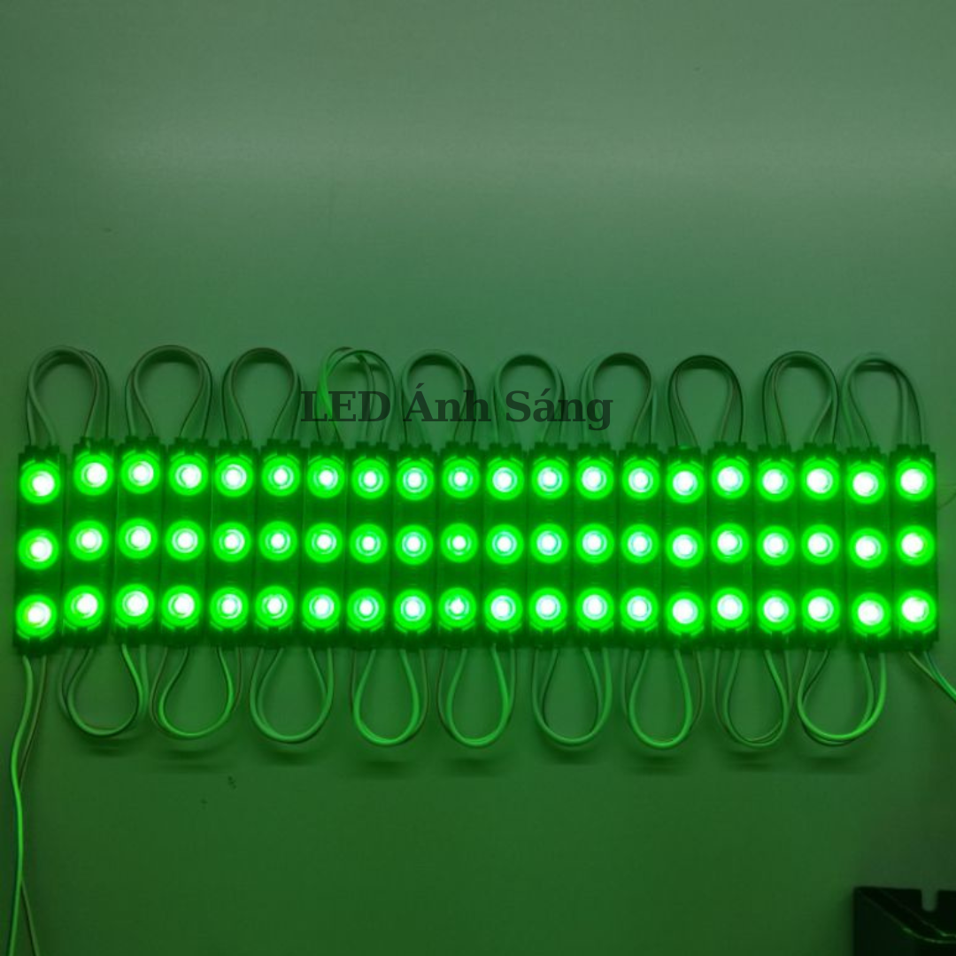 LED Hắc 3 mắt 6011 Chip LED 2835 Kín Nước Trang Trí Ngoài Trời 1 vỉ 20 thanh - dài 3m