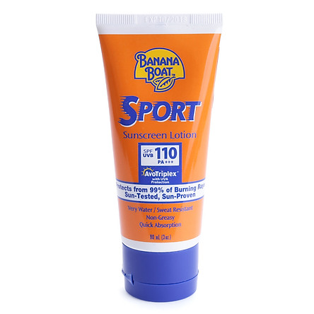 Kem Chống Nắng Thể Thao Banana Boat Ultra Sport Sunscreen Lotion Spf 110 90Ml (Mỹ)