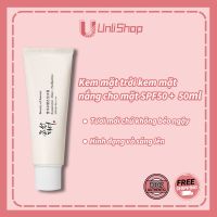 Kem Chống Nắng Beauty of Joseon Relief Sun SPF50+ PA++++ 50ml - Chống nắng hữu cơ dưỡng trắng da với tinh chất gạo và lô hội kết cấu kem sữa siêu nhẹ không nhờn rít an toàn cho mọi loại da từ thương hiệu Clean Beauty Hàn Quốc