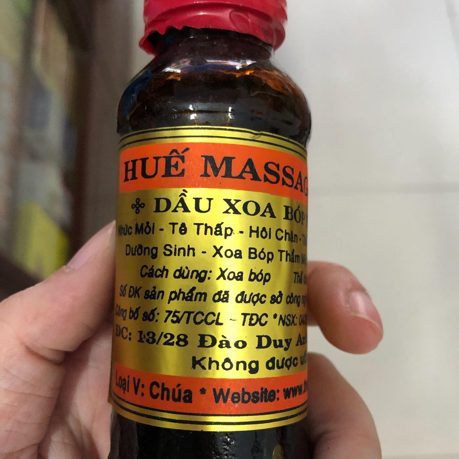 Dầu Huế Massage