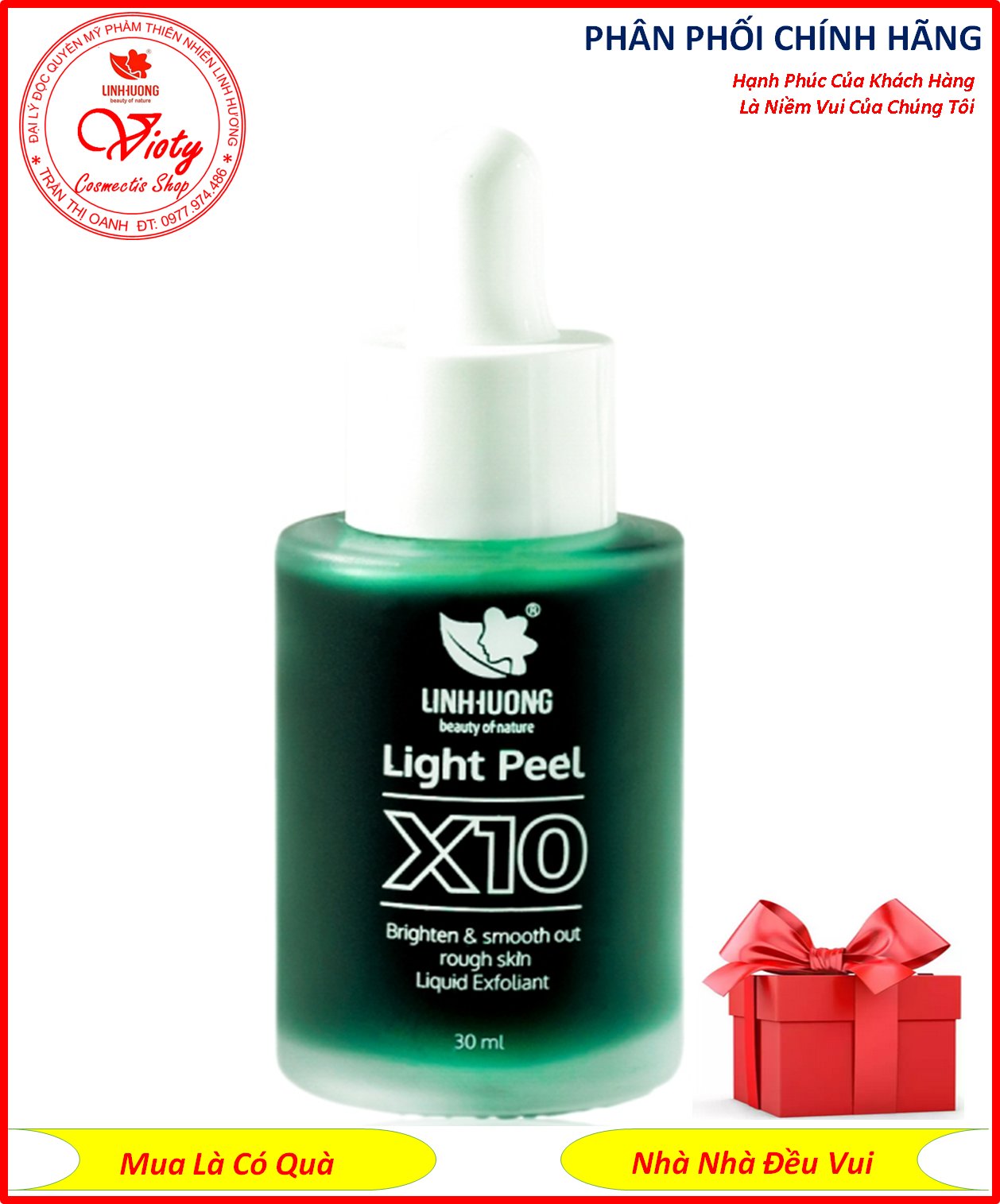 Light Peel X10(Peel Da - Thay Da Sinh Học)