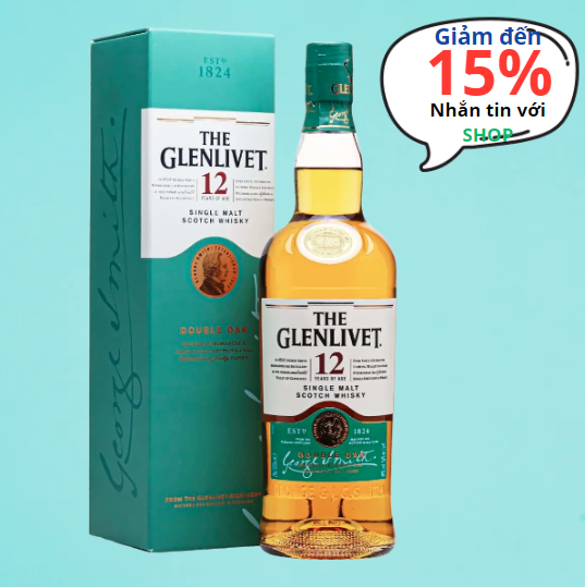 RƯỢU GLENLIVET 12 NĂM 700ml CHẤT LƯỢNG 100% CHÍNH HÃNG TỐT NHẤT GIÁ