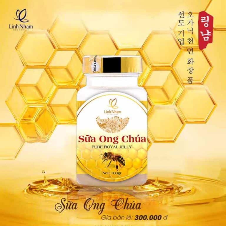 [Hcm]Sữa Ong Chúa Tươi Nguyên Chất Thiên Nhiên Linh Nhâm 50G Sản Phẩm Có Chứng Nhận Vệ Sinh An Toàn Thực Phẩm Có Thể Làm Mặt Nạ Đắp Mặt Hoặc Ăn Trực Tiếp - Linh Nhâm Miền Nam