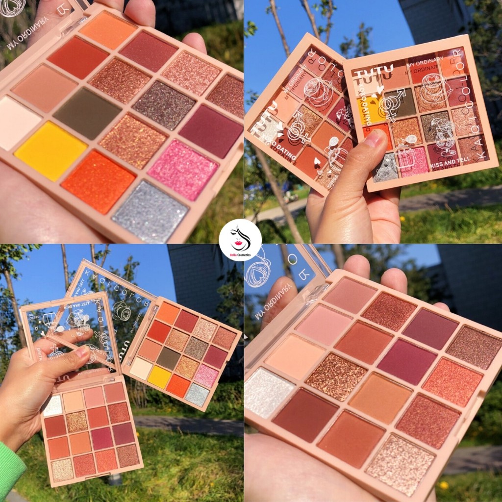 Phấn Mắt Tutu Kaqi Color Palette 16 Ô Nội Địa Mặt Hàng Đang Được Săn Đón Chất Lượng Đảm Bảo Và Cam Kết Hàng Đúng Như Mô Tả