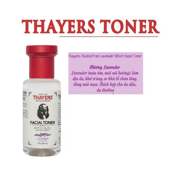 [Hcm][ Bản Mini Hương Dưa Leo] Nước Hoa Hồng Toner Thayer Cucumber 89Ml