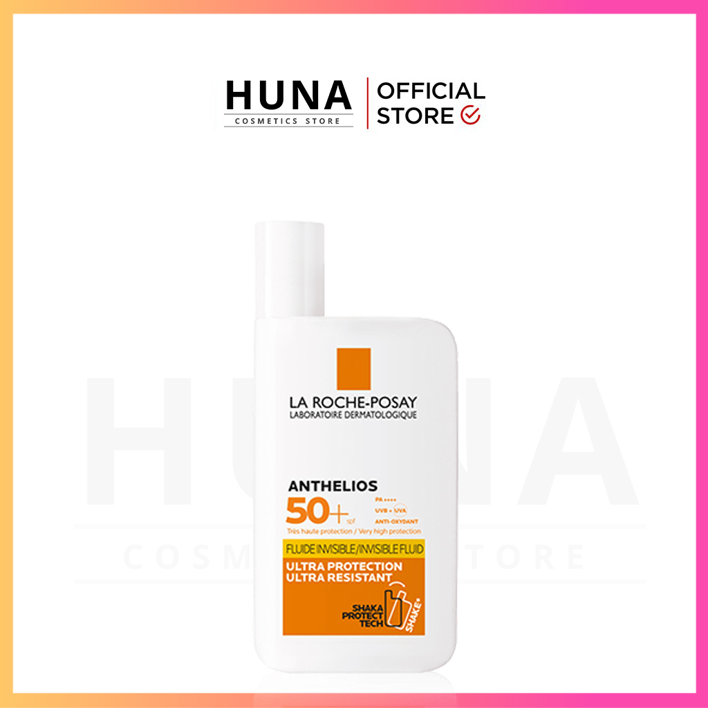 Kem Chống Nắng La Roche-Posay Anthelios Fluide Invisible Spf50+ 50ml - Huna Cosmetics