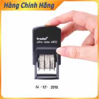 Con Dấu Ngày tháng năm xoay chỉnh được thương hiệu TRODAT in giấy
