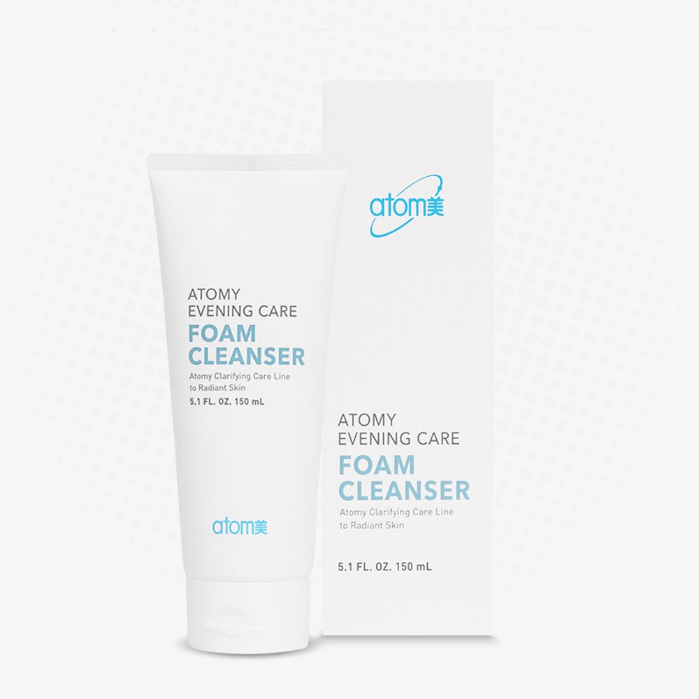 [Hcm]Sữa Rửa Mặt Làm Sáng Da Atomy Foam Cleanser Evening Care Hàn Quốc 150Ml