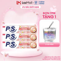 Bộ 3 Kem Đánh Răng P/S Than Hoạt Tính Trắng Răng Lành Tính - 100% Kiểm Chứng 230g/ hộp