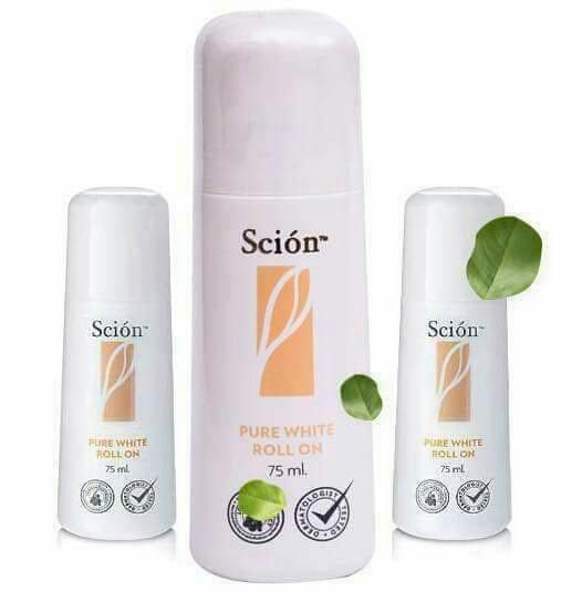 Lăn Khử Mùi Cơ Thể Scion Pure White Roll On Nuskin